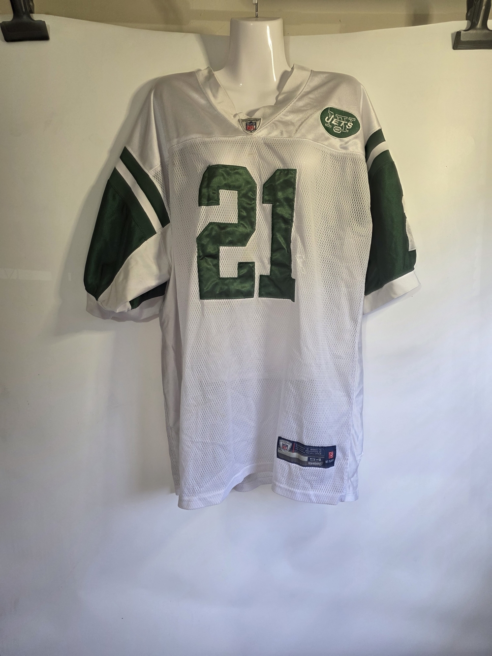 NY. JETS #21 Timlinson NFL jersy Size 54